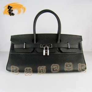 6109 Hermes Birkin ���R���K��� Ůʿ����� ��ɫ��֦�yţƤ �y�� 42cm