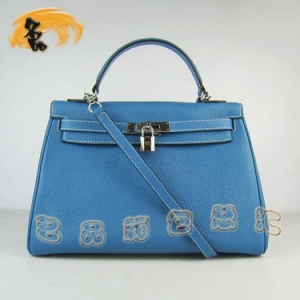 6108 ����Ʒ�|(zh��) Hermes�\�{(l��n)ɫ��֦�yţƤŮ�� Hermes Kelly �P��� ����� б���
