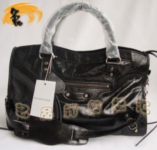 084332 BALENCIAGA���¿��ɫţƤ�r��Ůʿ����� �������ҙC܇�� б���