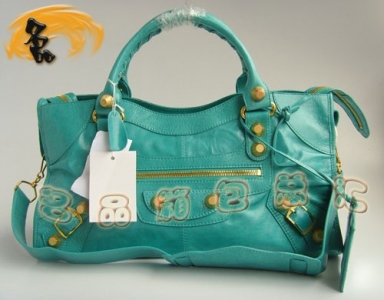 084328B BALENCIAGA �r��Ůʿ�{ɫţƤ����� �����C܇�� �¿�Ůʿб���