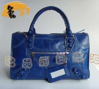 084824 BLENCIAGA�¿����{ɫţƤ���eŮ�� �r��Ůʿ��߅��Ƥ������ �C܇��