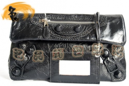 084351 �¿�Ůʿ�ְ� �������Һ�ɫţƤ���ð� BLENCIAGA��(j��ng)���Ůʿ�����