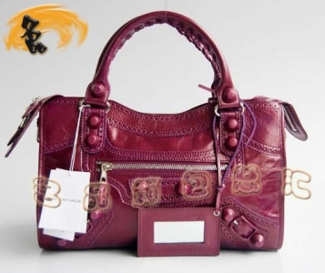 084832 BALENCIAGA�¿�ţƤ�r��Ůʿ����� б��� �������ҽ���C܇��