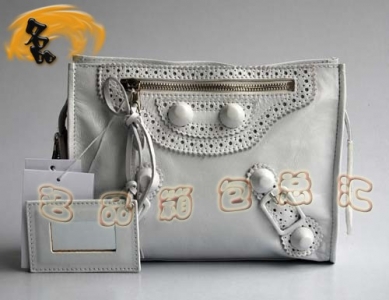 084675 ��AƷ�|(zh��) BALENCIAGA�¿�Ůʿ�ְ� �������ҽ�(j��ng)���ţƤ���ð�