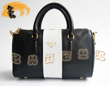 5648 Prada����� Prada�¿�ƴɫС��ţƤ���ð� Pradaб��� ��ɫ