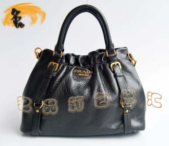 80043 �����_���u�¿�ţƤ����Ů�� Prada����� Pradaб��� ��ɫ