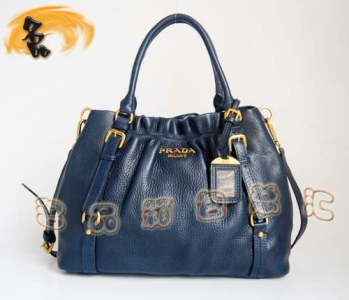 80043 �����_���u�¿�ţƤ����Ů�� Prada����� Pradaб��� ���{ɫ