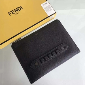 FENDI �ҵ� 0225 ���xСţƤ��֦�y��������ð� ��ɫ