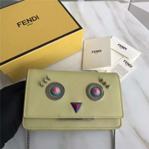 2346-A  Fendi 2017�¿�  ROUND EYES���} �A�� ����СţƤ 朗l��б���  �\�Gɫ