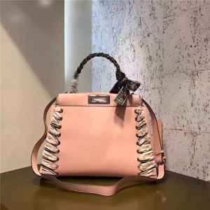 Fendi �ҵ� Peekaboo 2017�¿�СţƤ�����ֱ������ ��ɫ
