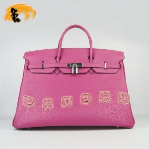 6099 Hermes Birkin �K��� ���R����֦�y 40cm ����� Hermes 40Birkin �Ҽtɫ�y��