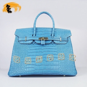 6089 HermesŮ�� ����� Hermes Birkin �K��� �{�~�y(35cm) С��y �{ɫ���