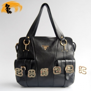 65826 Prada���¿� �����_(d��)�r��Ůʿ�μ�� Prada�M(j��n)�ڸߙnţƤŮ�� ��ɫ