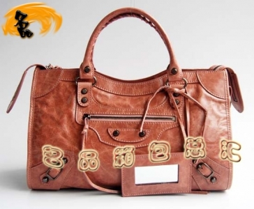 084332 �������ҙC܇�� ���������M��ţƤ�μ�� Balenciaga����� Ů�� ����ɫ