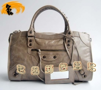 084332 �������ҙC܇�� ���������M��ţƤ�μ�� Balenciaga����� Ů�� �y��ɫ