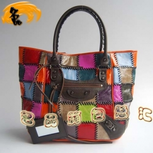 084609 Balenciaga���¿� ƴɫţƤ�r��Ůʿ����� ��������Ů�� ��ƷƷ�| ��ɫ