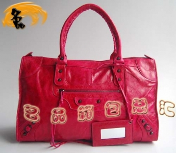 084324 Balenciaga�μ�� Balenciaga��ƤŮ�� �C܇�� ������������� �Ҽtɫ