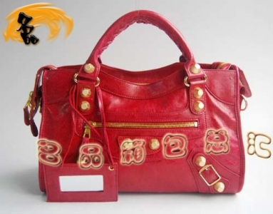 084332B Balenciaga�C܇�� �μ�� ������������� �M����Ƥ���ᔕr��Ů�� �tɫ