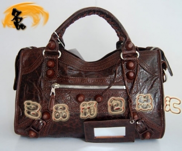 084832 1:1Ʒ�|(zh��) Balenciaga�C܇�� Ůʿ�μ�� ����������Ƥ��߅Ƥ������ ����ɫ