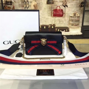 453778 Gucci Broadway ���^�� ��ɫ���� ��Ƥ���ð� 朗l�� ��ɫ
