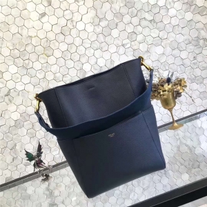 Celine ِ�� Seau Sangle СţƤ ���玧 SangleˮͰ�� ���{ɫ
