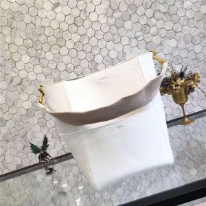 Celine ِ�� Seau Sangle СţƤ ���玧 SangleˮͰ�� ��ɫ