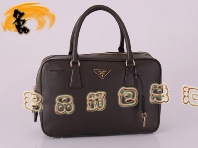 BL0094 �M(j��n)���^��ţƤŮ�� �r�����e�����_(d��)Ů�� Prada����� ��ɫ