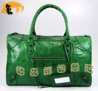 084324  Balenciaga�C܇�� �μ�� �M����Ƥ�r�����eŮ�� ������������� �ݾGɫ