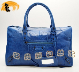 084324 Balenciaga�C܇�� ������������� �μ�� �M����Ƥ�r�����eŮ�� �{ɫ