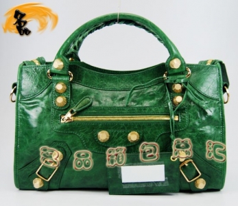084332B   BalenciagaŮ�� �μ�� ������������� �M����Ƥ�r�����eŮ�� �Gɫ