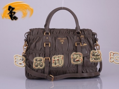 BN1336 �����_(d��)���¿� ��Ƥ�ް�Ůʿ���e�� Prada����� Pradaб��� ����ɫ