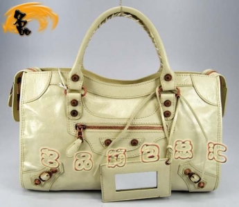 084332C  Balenciaga�μ�� ������������� �M(j��n)��ţƤ��(j��ng)��r(sh��)��Ů�� �C(j��)܇�� �װ�ɫ