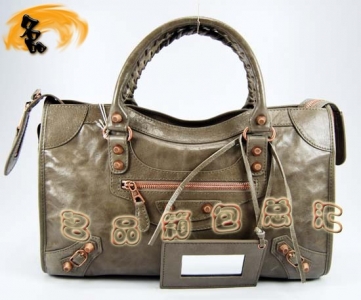 084332C  Balenciaga����� �������҆μ�� �M(j��n)��ţƤ��(j��ng)��r(sh��)��Ů�� �y��ɫ