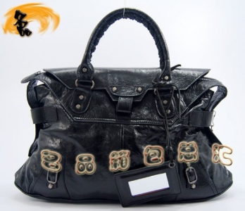 084668  Balenciaga����� �������҆μ�� �M��ţƤ����r��Ů�� ��ɫ