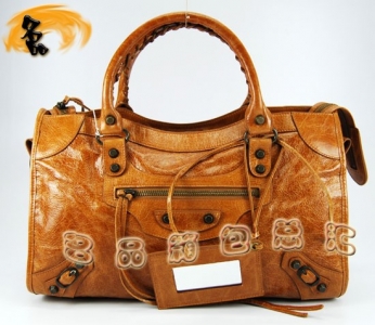 115748S  ������������� Balenciaga�C܇�� �M����Ƥ�r��Ů�� �μ�� �ɫ
