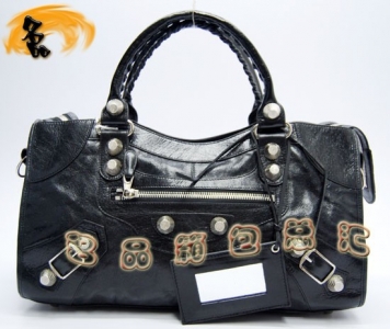 173082A  Balenciaga�μ�� ������������� �M��ţƤ����r��Ů�� �C܇�� ��ɫ