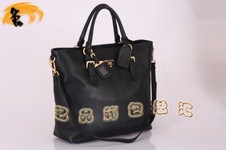 BN1795 �����_���¿�ţƤŮʿ����� Prada�r�����eŮ�� Pradaб��� ��ɫ