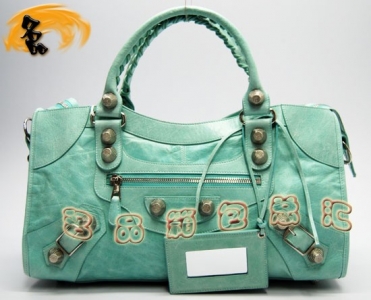 173082A  Balenciaga�μ�� ������������� �M��ţƤ����r��Ů�� �C܇�� ��ˮ�Gɫ