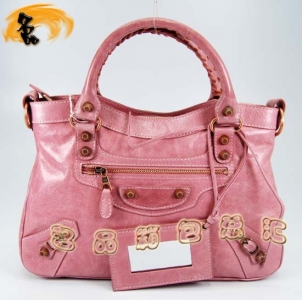 240557C  �������҆μ�� �M����Ƥ�r��Ů�� Balenciaga����� �C܇�� �ۼtɫ