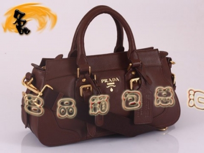 BR1180  Prada���e�� �¿�r��б��� �ߙn�^��ţƤ�� �����_����� ��ɫ