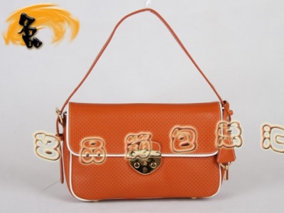 BR4424  Prada�μ�� �����_����� �¿�Ůʿ���e�� �M���^��ţƤŮ�� ��ɫ