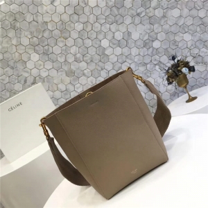 Celine ِ�� Seau Sangle ��Ƥ��֦�y ���玧 SangleˮͰ�� ����ɫ