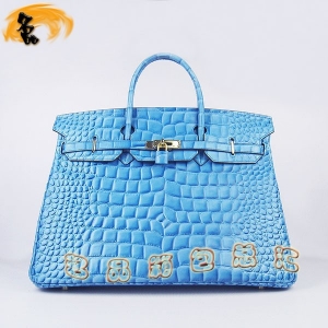 6099 Hermes Birkin �K��� Hermes����� ���R��Ů�� �{�~�y 40cm �\�{ɫ���