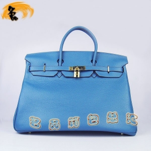 6099 Hermes Birkin �K��� Hermes����� ���R��Ů�� ��֦�y 40cm ���{ɫ���