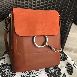 Chloe ������ Faye backpack ţƤ��ĥɰƤ �A�h朗l ��̖�p��� ��ɫ