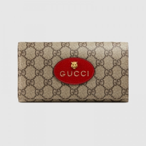 476421 GUCCI GG Supreme�߼����췫�� ���^�D�� �L��Ƥ�A