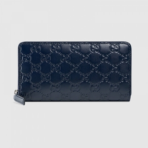 451194 GucciȫƤ�X�� Gucci�L���X�� ���Y�а� �X�A Signature��Ƥ �{(l��n)ɫ