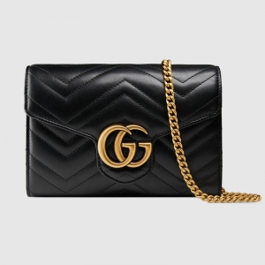 474575 GUCCI GG Marmontϵ�� �W�pƤ�� ����朗l�ִ� ��ɫ