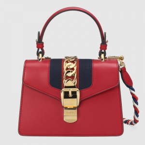470270 D4ZAG 8457 GUCCI Sylvie ϵ��Ƥ�������ִ� ܽ�ؼt