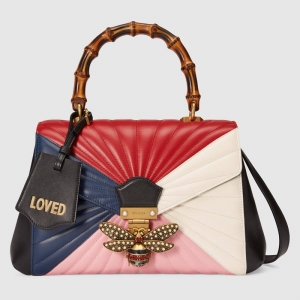 476531 GUCCI Queen Margaret ϵ�� �W�pƤ�� ����� ��ɫ�M��